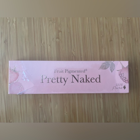 100% Pure Other - 3 in 1 Pretty Naked palette luminizer, blush and 3 eye shadow color.